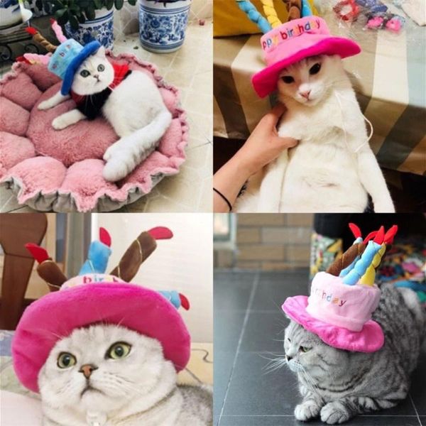 cute pets dog cats birthday caps adjustable corduroy colorful candles small/medium hat puppy cosplay costume headwear apparel
cute pets dog cats birthday caps adjustable corduroy colorful candles small/medium hat puppy cosplay costume headwear apparel