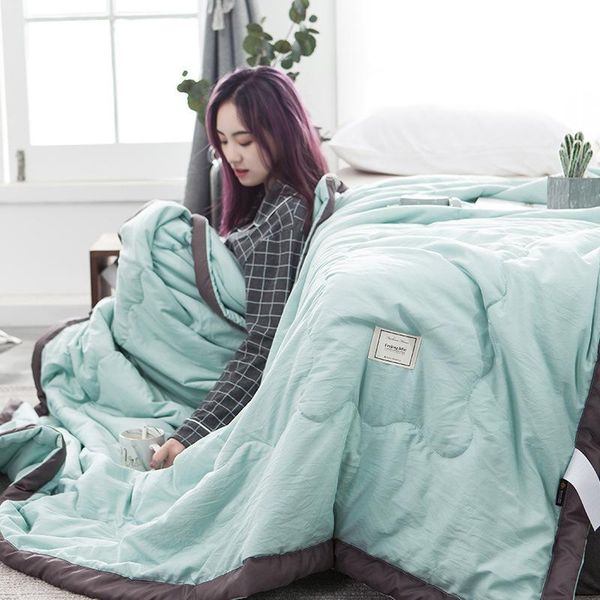 comforters & sets washed cotton summer nordic air condition thin quilt quilting solid colors bedspread for home office cozy soft stuffed bed
comforters & sets washed cotton summer nordic air condition thin quilt quilting solid colors bedspread for home office cozy soft stuffed bed