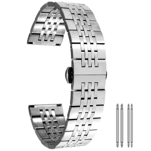 watch bands 18/20/22/24mm push button hidden clasp solid stainless steel straps for men women wristwatch, Black;brown
watch bands 18/20/22/24mm push button hidden clasp solid stainless steel straps for men women wristwatch, Black;brown