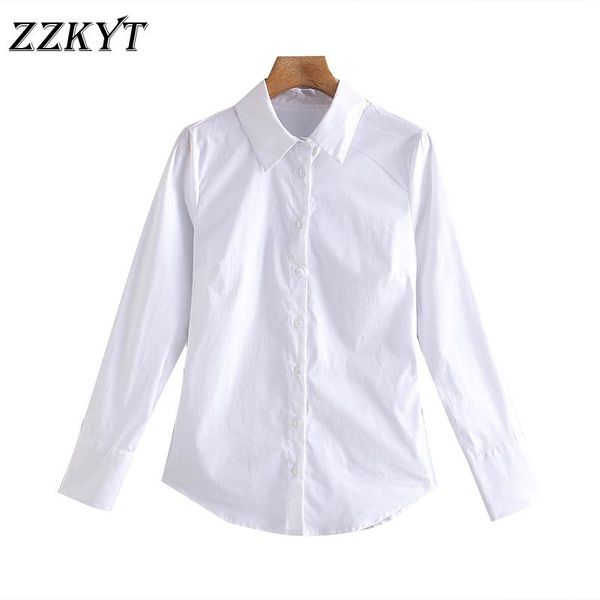 women's blouses & shirts 2021 women spring fashion white button-up vintage lapel collar long sleeve slim basic office ladies female
women's blouses & shirts 2021 women spring fashion white button-up vintage lapel collar long sleeve slim basic office ladies female