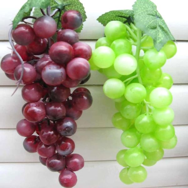 17cm bunch lifelike artificial grapes green purple color plastic fake fruit home decor decoration party
17cm bunch lifelike artificial grapes green purple color plastic fake fruit home decor decoration party