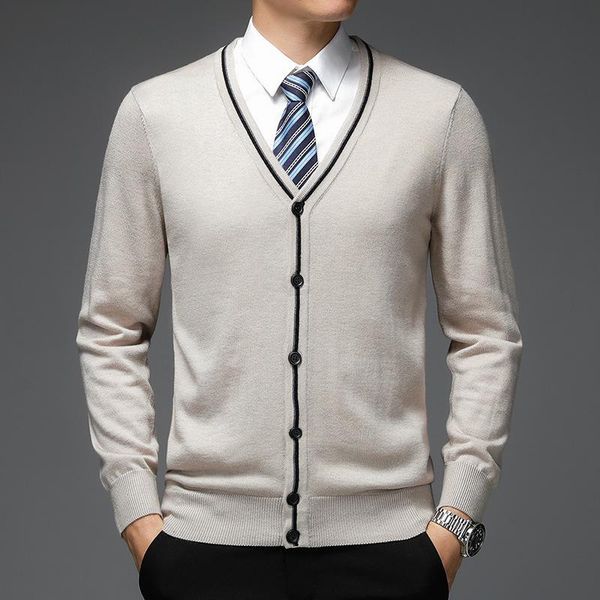 men's vests autum winter brand fashion knit cardigan 6%wool mens sweater jacket casual plain trendy slim coats men clothes, Black;white
men's vests autum winter brand fashion knit cardigan 6%wool mens sweater jacket casual plain trendy slim coats men clothes, Black;white