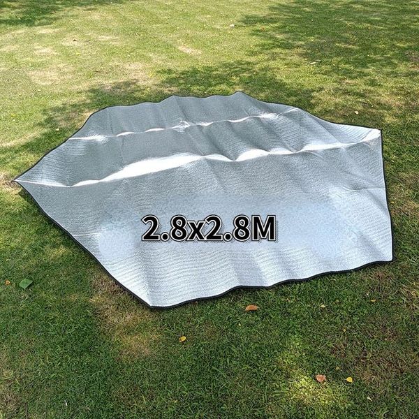outdoor pads 280x280cm picnic camping hexagon moisture-proof mat floor lawn double-sided aluminum film
outdoor pads 280x280cm picnic camping hexagon moisture-proof mat floor lawn double-sided aluminum film