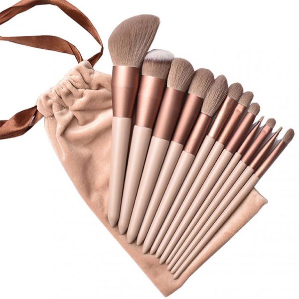 makeup brushes 13 pcs lotus root pink set with bag sculpting foundation eyeshadow blush full of make up brush beauty tools
makeup brushes 13 pcs lotus root pink set with bag sculpting foundation eyeshadow blush full of make up brush beauty tools