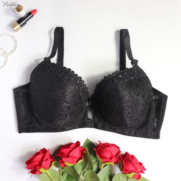 bras parifairy underwire bralette for women large size lace unlined 3 hooks and eyes elastic band underwear d cup lingeries, Red;black
bras parifairy underwire bralette for women large size lace unlined 3 hooks and eyes elastic band underwear d cup lingeries, Red;black