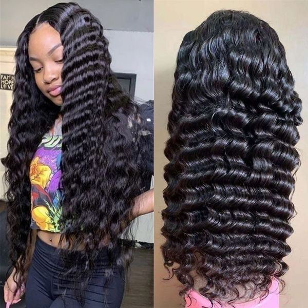 deep wave 13x1 lace front wigs brazilian human hair 130% middle t part wig pre plucked, Black;brown
deep wave 13x1 lace front wigs brazilian human hair 130% middle t part wig pre plucked, Black;brown