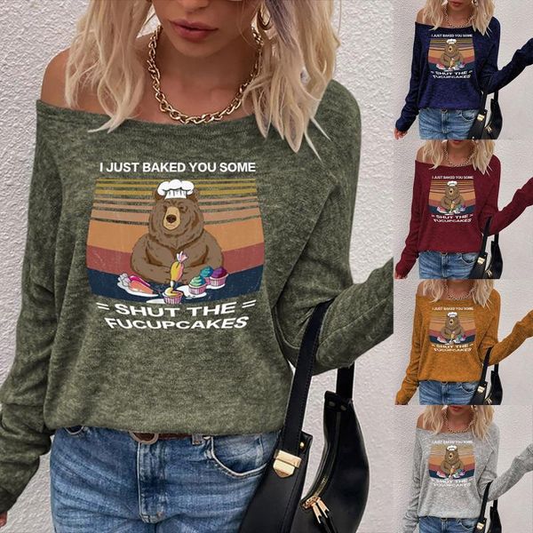 women's sweaters multicolor printed off-shoulder sweater long-sleeved bottoming shirt elegant lady office clothing #h, White;black
women's sweaters multicolor printed off-shoulder sweater long-sleeved bottoming shirt elegant lady office clothing #h, White;black