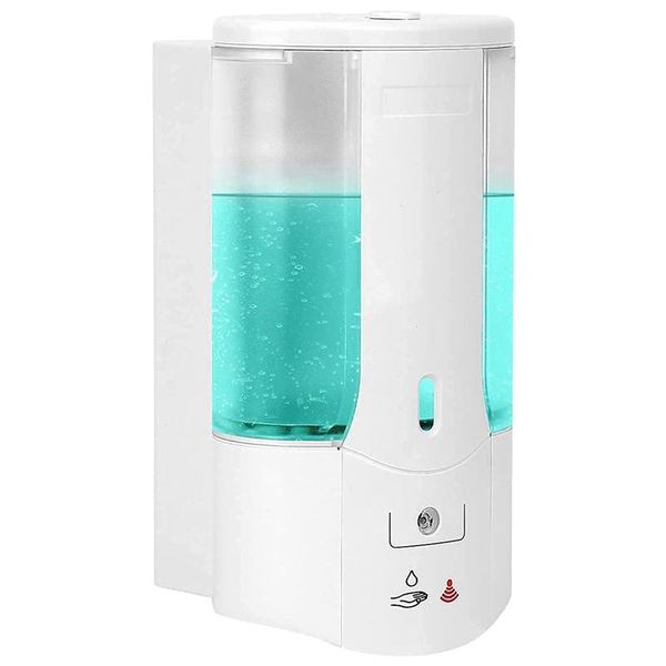 liquid soap dispenser automatic wall mounted sensor refillable hand gel touchless 3 drop volume adjustment 450ml
liquid soap dispenser automatic wall mounted sensor refillable hand gel touchless 3 drop volume adjustment 450ml