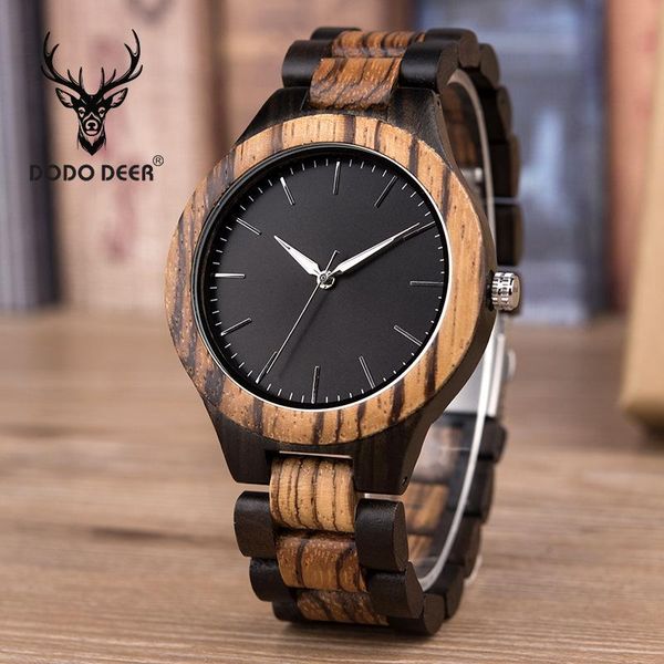 wristwatches dodo deer promotiwooden watches men zebra wood strap luxury wristwatch relogio masculino chronograph in gift box oem, Slivery;brown
wristwatches dodo deer promotiwooden watches men zebra wood strap luxury wristwatch relogio masculino chronograph in gift box oem, Slivery;brown