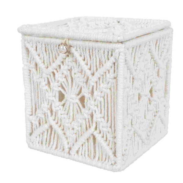 gift wrap 1pc practical living room cotton rope woven kitchen tissue storage box (beige)
gift wrap 1pc practical living room cotton rope woven kitchen tissue storage box (beige)