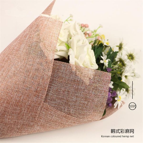 4.5 meters linen roll fresh flower packing material bouquet packaging other arts and crafts
4.5 meters linen roll fresh flower packing material bouquet packaging other arts and crafts