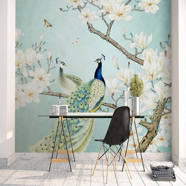 wallpapers chinese style 3d peacock flowers and birds large mural custom po wallpaper living room bedroom dining wall decoration
wallpapers chinese style 3d peacock flowers and birds large mural custom po wallpaper living room bedroom dining wall decoration