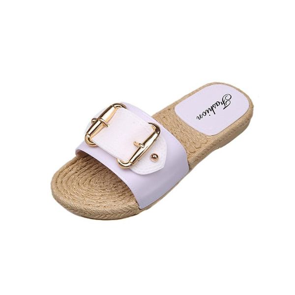women's summer sandals flat with metal buckles elegant and comfortable open toe massage bottom non-slip casual shoes 2021, Black
women's summer sandals flat with metal buckles elegant and comfortable open toe massage bottom non-slip casual shoes 2021, Black