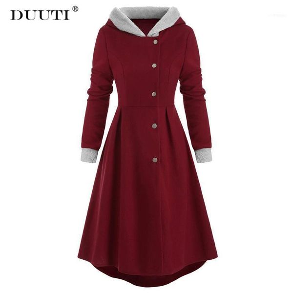 women hooded windbreaker jacket plus size solid color retro spring autumn warm casual single breasted long sleeve coat d251, Tan;black
women hooded windbreaker jacket plus size solid color retro spring autumn warm casual single breasted long sleeve coat d251, Tan;black