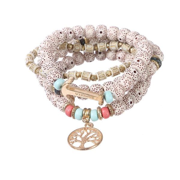 beaded, strands female jewelry bohemian beach wind volcanic stone beaded multiple combination elastic bracelet for women's gifts, Black
beaded, strands female jewelry bohemian beach wind volcanic stone beaded multiple combination elastic bracelet for women's gifts, Black
