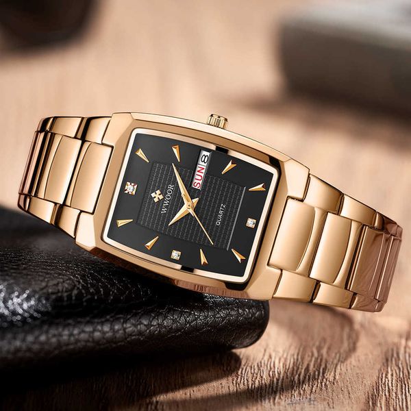 wwoor luxury square watch for men sports business quartz wrist watch man fashion waterproof auto week date montre homme 210527, Slivery;brown
wwoor luxury square watch for men sports business quartz wrist watch man fashion waterproof auto week date montre homme 210527, Slivery;brown