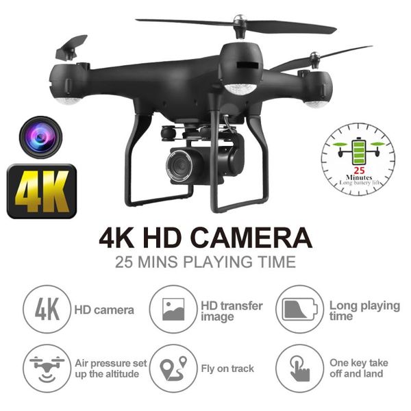 drone 4k quadcopter with wifi fpv electric adjustment camera 25 mins flying time rc helicopter for kid dron toy drones
drone 4k quadcopter with wifi fpv electric adjustment camera 25 mins flying time rc helicopter for kid dron toy drones