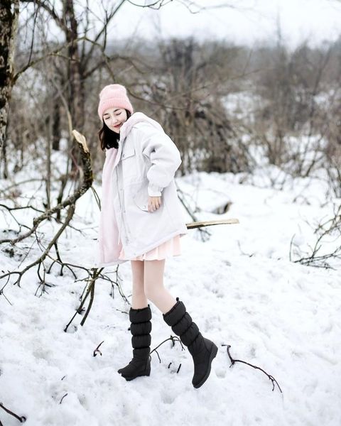 fashion snow women round toe pu leather warm down mid-calf boots thick fur ladies winter waterproof maziao mw5q, Black
fashion snow women round toe pu leather warm down mid-calf boots thick fur ladies winter waterproof maziao mw5q, Black