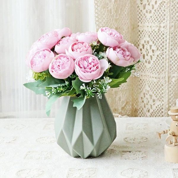 decorative flowers & wreaths 28cm artificial flowers,6 heads,small peony bouquet,home living room flower arrangement,wedding bouquets,decora
decorative flowers & wreaths 28cm artificial flowers,6 heads,small peony bouquet,home living room flower arrangement,wedding bouquets,decora