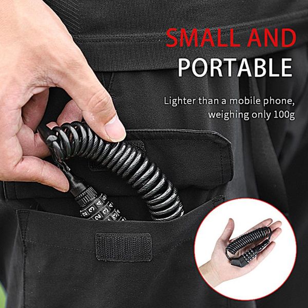 bike locks password anti theft motorcycle protective portable cable lock 4 digits heavy duty safty multifunction for bicycle helmet
bike locks password anti theft motorcycle protective portable cable lock 4 digits heavy duty safty multifunction for bicycle helmet