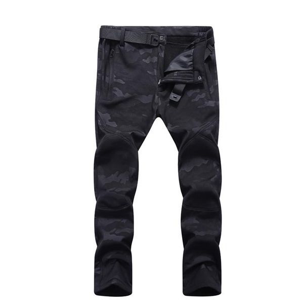men's pants 2021 winter men cargo elastic waist travel softshell trousers waterproof windproof thermal warm, Black
men's pants 2021 winter men cargo elastic waist travel softshell trousers waterproof windproof thermal warm, Black