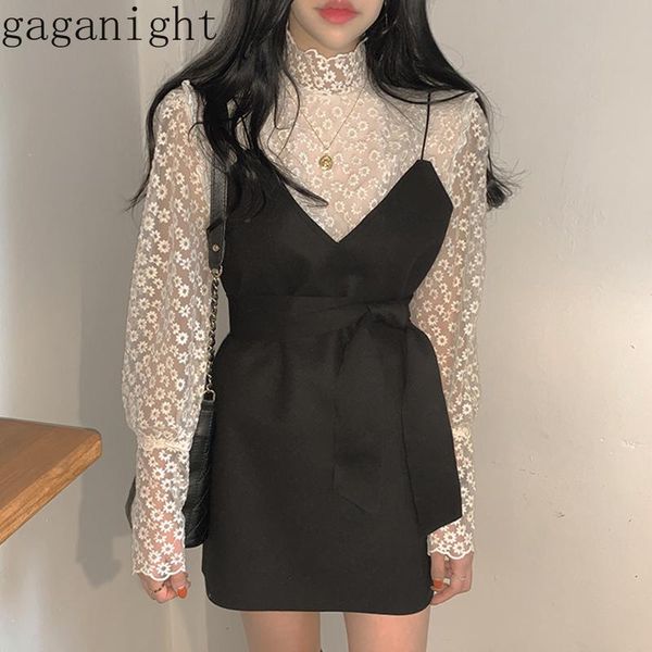 two piece dress gaganight elegant fashion women pieces set solid lace blouse black mini short korean lady outfit chic suit female, White
two piece dress gaganight elegant fashion women pieces set solid lace blouse black mini short korean lady outfit chic suit female, White