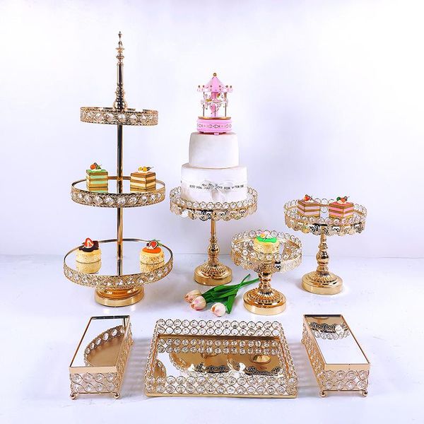 other bakeware 9pcgold cake stand set cupcake tray tools home decoration dessert table decorating party wedding display
other bakeware 9pcgold cake stand set cupcake tray tools home decoration dessert table decorating party wedding display