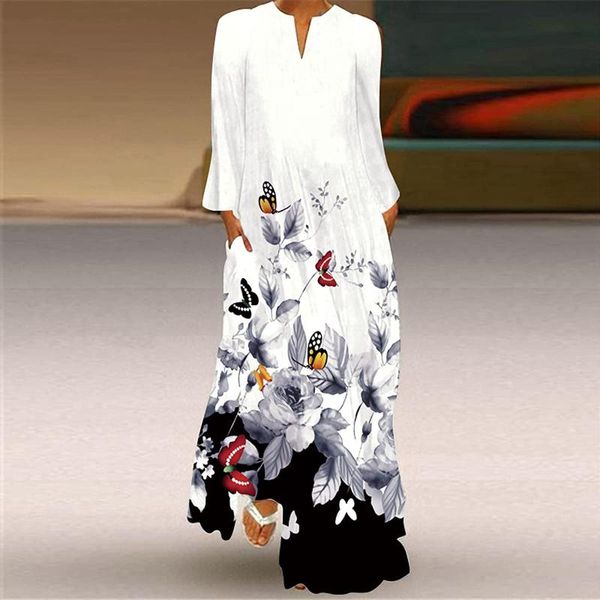 casual dresses butterfly printed black dress 2021 elegant vintage fashion woman summer beach sleeveless girls long women, Black;gray
casual dresses butterfly printed black dress 2021 elegant vintage fashion woman summer beach sleeveless girls long women, Black;gray