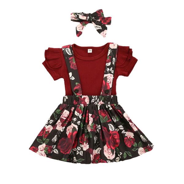 clothing sets cute girl flying sleeve t-shirt and flower print suspender skirt headwear birthday party outfits girls clothes set, White
clothing sets cute girl flying sleeve t-shirt and flower print suspender skirt headwear birthday party outfits girls clothes set, White