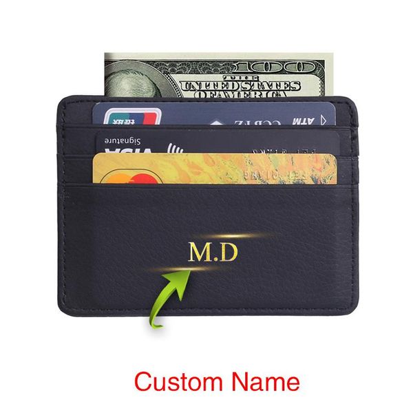 card holders engraving men women durable slim holder travel pu leather bank business id wallet mini money clip case, Brown;gray
card holders engraving men women durable slim holder travel pu leather bank business id wallet mini money clip case, Brown;gray