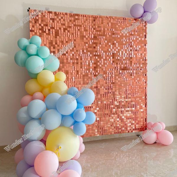 party decoration rose gold shimmer sequin wall panel backdrops with grid backing event wedding supplier
party decoration rose gold shimmer sequin wall panel backdrops with grid backing event wedding supplier