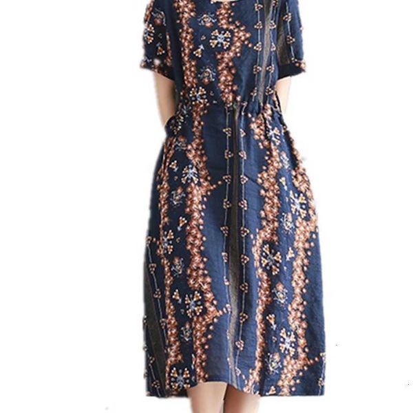 casual dresses plus size vintage floral printing summer comfortable cotton linen loose elastic waist robe femme women ut7p, Black;gray
casual dresses plus size vintage floral printing summer comfortable cotton linen loose elastic waist robe femme women ut7p, Black;gray