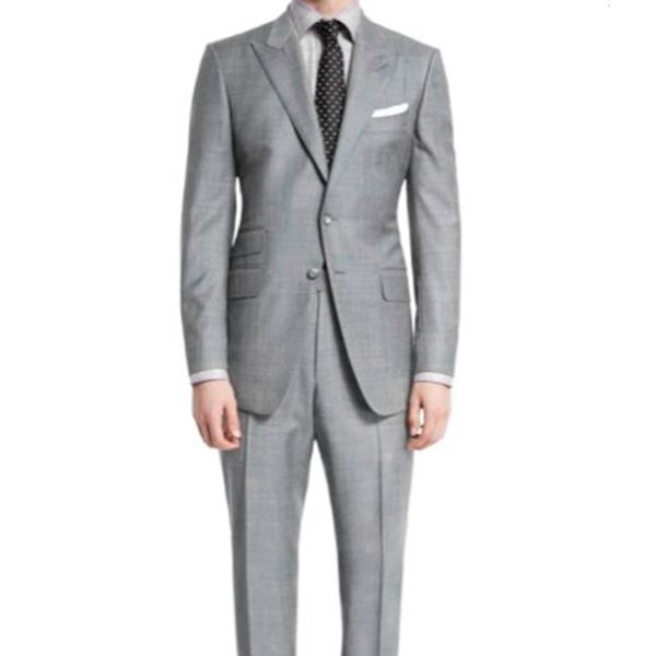 men's suits & blazers elegant slim fit tailor made suit gray tuxedo wedding for men custom mens tailored peak lapel, White;black
men's suits & blazers elegant slim fit tailor made suit gray tuxedo wedding for men custom mens tailored peak lapel, White;black