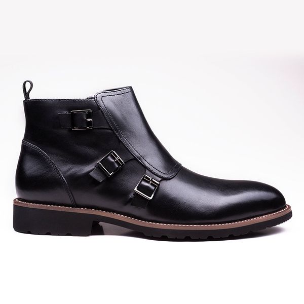 boots buckle side zip mens ankle genuine leather handmade vintage wine red italian wedding dress shoes men1 vr6i, Black
boots buckle side zip mens ankle genuine leather handmade vintage wine red italian wedding dress shoes men1 vr6i, Black