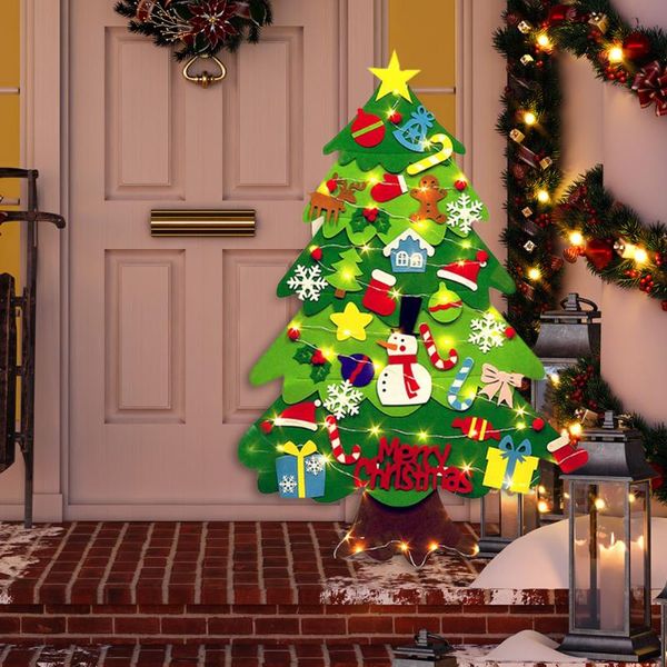 christmas decorations 100x70cm 3d diy felt tree cartoon pattern sticker with light home xmas party accessories restaurant shop showcase
christmas decorations 100x70cm 3d diy felt tree cartoon pattern sticker with light home xmas party accessories restaurant shop showcase
