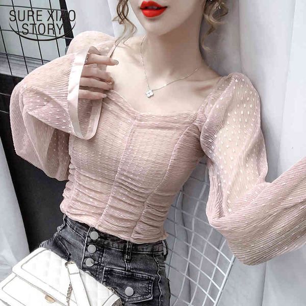arrivals vintage puff sleeve femme square collar pleated chiffon blouse casual short white shirts women 12071 210415
arrivals vintage puff sleeve femme square collar pleated chiffon blouse casual short white shirts women 12071 210415