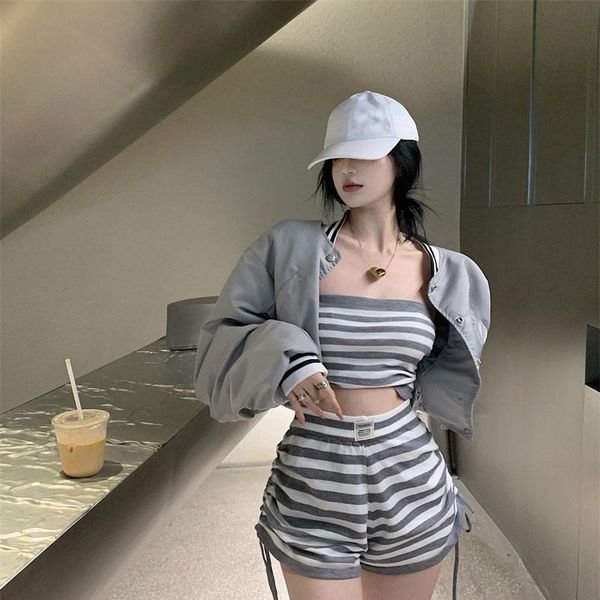 women's jackets short coat for women 2021early autumn korean style chic design sense cardigan top, Black;brown
women's jackets short coat for women 2021early autumn korean style chic design sense cardigan top, Black;brown
