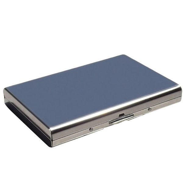 card holders 6 slots protetion business lacquered mini storage anti-scan id holder practical stainless steel portable case, Brown;gray
card holders 6 slots protetion business lacquered mini storage anti-scan id holder practical stainless steel portable case, Brown;gray