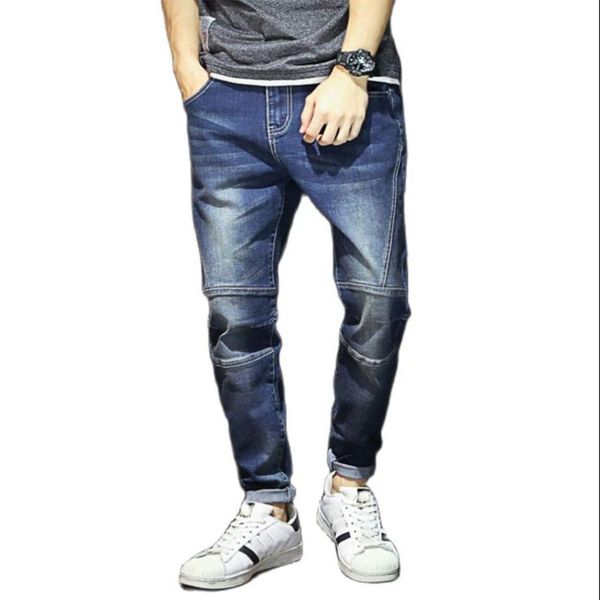 men's jeans jean pencil pants cotton elastic denim trouser high waist clothing 2021 spring autumn casual plus size, Blue
men's jeans jean pencil pants cotton elastic denim trouser high waist clothing 2021 spring autumn casual plus size, Blue