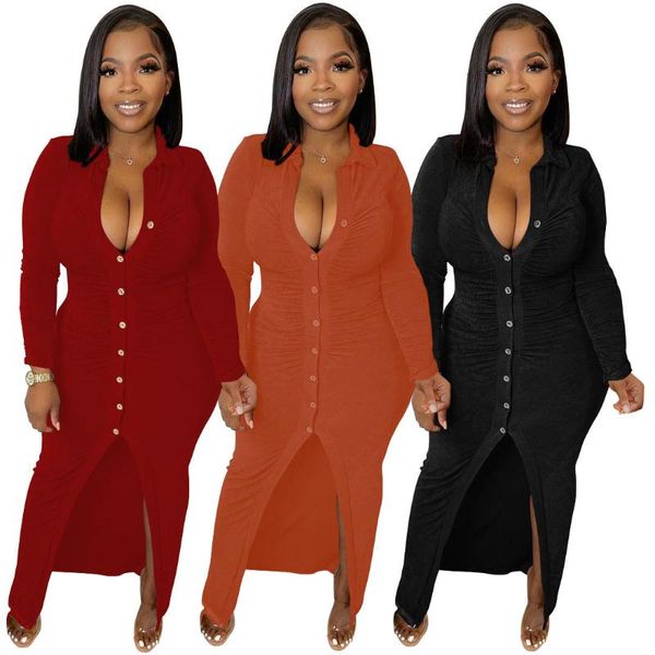 casual dresses autumn 2021 women's dress cashmere single breasted lapel long, Black;gray
casual dresses autumn 2021 women's dress cashmere single breasted lapel long, Black;gray