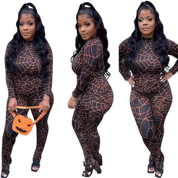 women's tracksuits autumn winter young lady sport comfortable fashion digital spider web printed casual two pieces set with pants 2ak1, Gray
women's tracksuits autumn winter young lady sport comfortable fashion digital spider web printed casual two pieces set with pants 2ak1, Gray