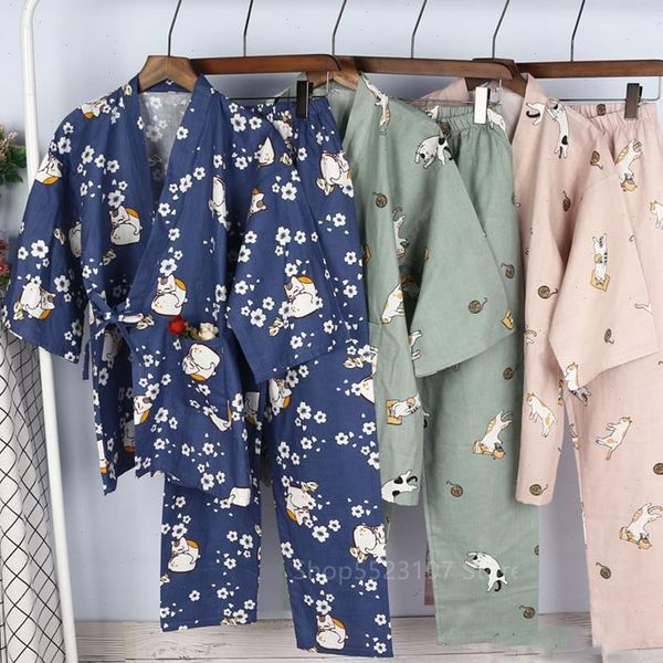 cartoon cat pajamas japanese women sleepwear traditional kimono men spa sauna bathing cotton yukata harajuku trousers suit, Black;red
cartoon cat pajamas japanese women sleepwear traditional kimono men spa sauna bathing cotton yukata harajuku trousers suit, Black;red