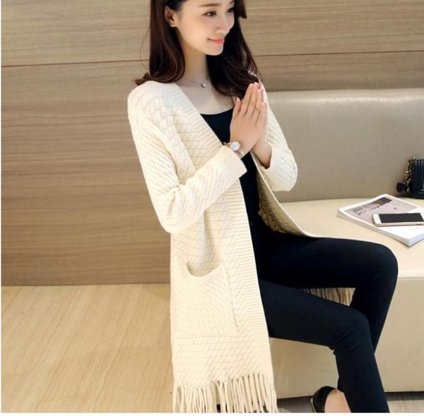 women's knits & tees 2021 spring and autumn winter long sleeve sweater coat, White
women's knits & tees 2021 spring and autumn winter long sleeve sweater coat, White