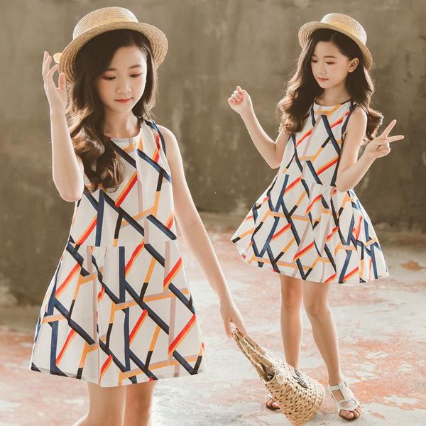 dresses for girls sleeveless vetement children girl casual style dress teenage clothes 6 8 10 12 13 14 year girl's, Red;yellow
dresses for girls sleeveless vetement children girl casual style dress teenage clothes 6 8 10 12 13 14 year girl's, Red;yellow