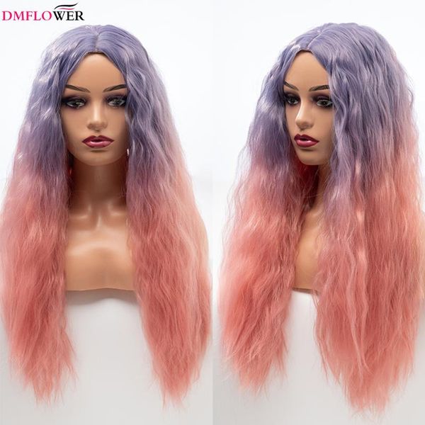 human ponytails dmflower-women's long wavy colored red green hair middle part natural heat-resistant cosplay women's synthetic wig, Black
human ponytails dmflower-women's long wavy colored red green hair middle part natural heat-resistant cosplay women's synthetic wig, Black