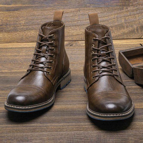 dress shoes 39-48 men boots retro brand men's ankle comfortable and chaussure homme 5otj, Black
dress shoes 39-48 men boots retro brand men's ankle comfortable and chaussure homme 5otj, Black