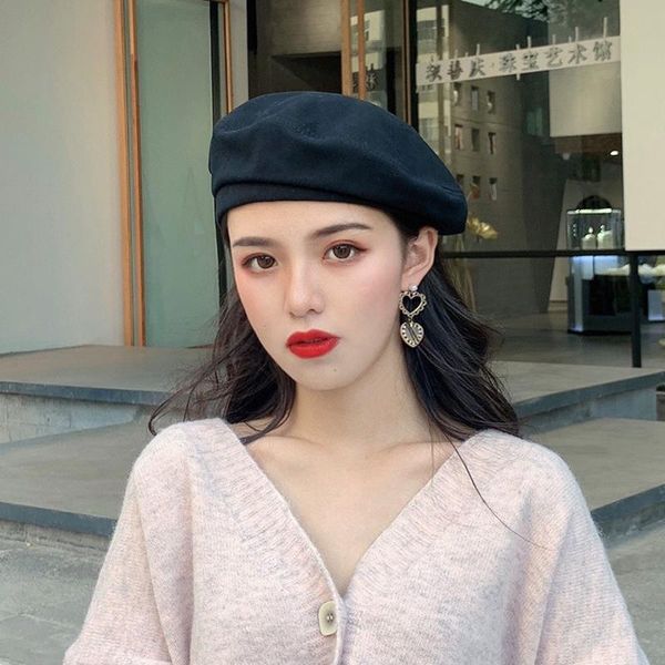 berets solid color women girl beret cotton winter warm beanie hat retro octagonal cap men female casual elegant sboy flat, Blue;gray
berets solid color women girl beret cotton winter warm beanie hat retro octagonal cap men female casual elegant sboy flat, Blue;gray