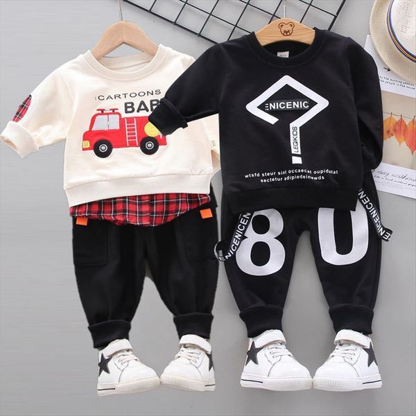 childrens clothes suit baby boys long sleeve casual cotton print sweater pants two piece kids infant fashion outfits, White
childrens clothes suit baby boys long sleeve casual cotton print sweater pants two piece kids infant fashion outfits, White