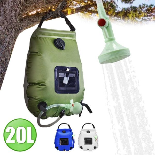 storage bags 20l camping hiking solar shower bag heating climbing hydration hose switchable head drop
storage bags 20l camping hiking solar shower bag heating climbing hydration hose switchable head drop