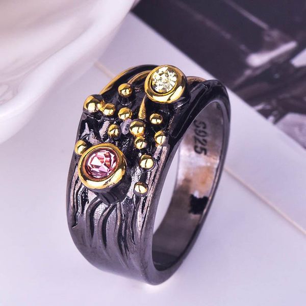 wedding rings 2021 s 9 2 5 italian jewelry female retro black gold color cocktail for women ethnic, Slivery;golden
wedding rings 2021 s 9 2 5 italian jewelry female retro black gold color cocktail for women ethnic, Slivery;golden